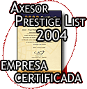 Empresa certificada Axesor Prestige List 2004